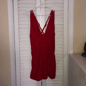 Red Lace Dress